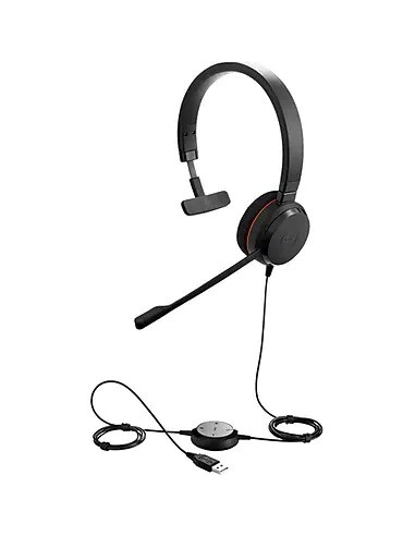 AURICULAR + MIC JABRA EVOLVE 20 USB...