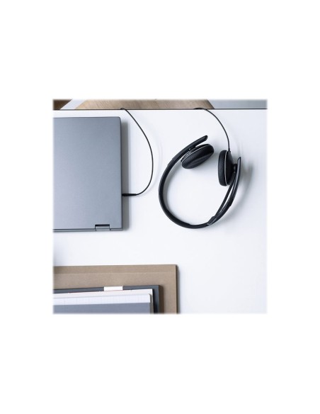 AURICULAR + MIC SENNHEISER DIADEMA ADAPT 160T USB-C BLACK