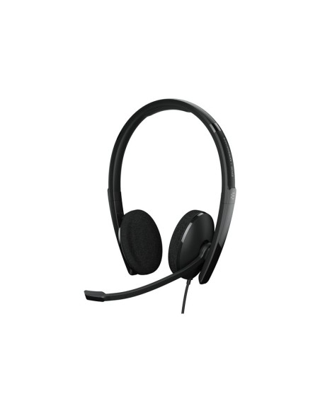 AURICULAR + MIC SENNHEISER DIADEMA ADAPT 160 USB BLACK