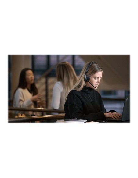 AURICULAR + MIC SENNHEISER DIADEMA ADAPT 160 USB BLACK