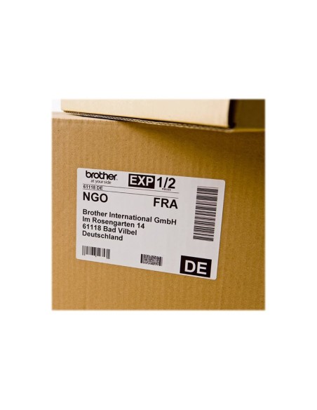 ETIQUETAS BROTHER 600U/ROLLO 102X51MM