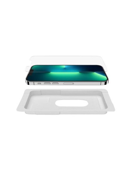 PROTECTOR BELKIN CRISTAL TEMPLADO ANTI-MICROBIAL IPHONE 13 / 13 PRO / 14 / 16E