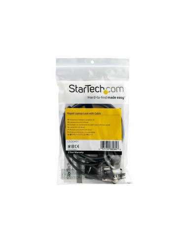 CABLE STARTECH BLOQUEO DE SEGURIDAD...