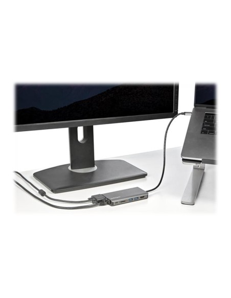 PUERTO REPLICADOR USB-C STARTECH HDMI + RJ45 + VGA + 2XUSB 3.0 + USB-C + SD + JACK