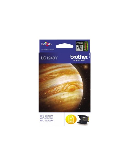 CARTUCHO BROTHER LC1240 YELLOW J6510DW J6710DW J6910DW