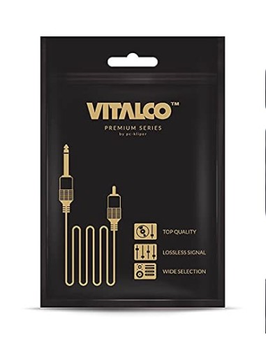 CABLE VITALCO 2X RCA MACHO / 2X JACK...