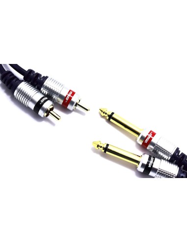 CABLE VITALCO 2X RCA MACHO / 2X JACK...