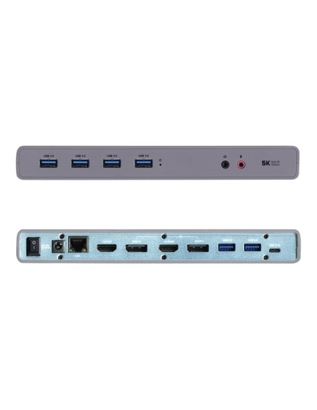 PUERTO REPLICADOR USB-C I-TEC 2XHDMI 4K+ RJ45 + USB 3.0