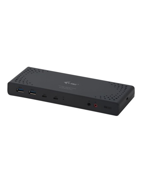 PUERTO REPLICADOR USC-C I-TEC 2XHDMI + RJ45 + 2XDP + 4XUSB 3.0 + 2XUSB-C + JACK BLACK / BLUE