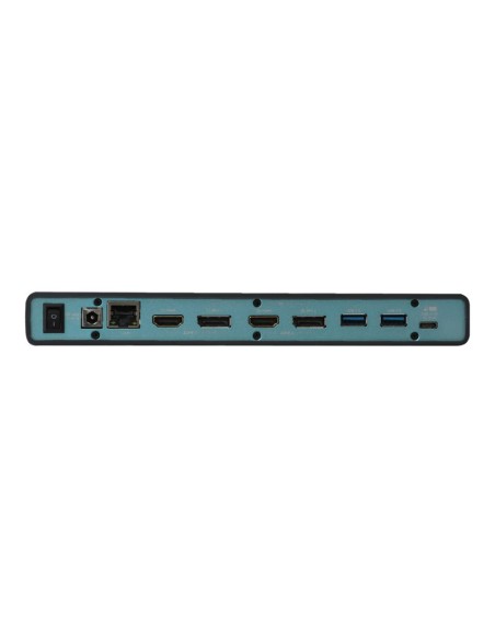 PUERTO REPLICADOR USC-C I-TEC 2XHDMI + RJ45 + 2XDP + 4XUSB 3.0 + 2XUSB-C + JACK BLACK / BLUE