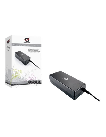 ALIMENTADOR PORTATIL UNIVERSAL SLIMLINE CONCEPTRONIC 65W 10 CONECTORES
