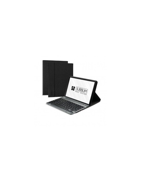 FUNDA TABLET SUBBLIM KEYTAB PRO + TECLADO BLUETOOTH SAMSUNG TAB A8 10.5 X200/205 BLACK