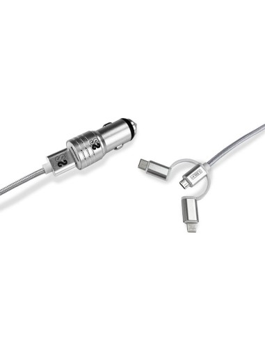 CARGADOR USB SUBBLIM 2.4A 2XUSB...