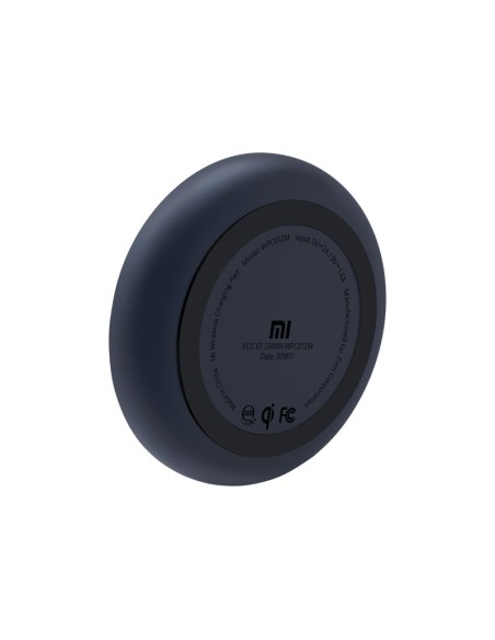 CARGADOR INALAMBRICO XIAOMI QI MI WIRELESS CHARGING PAD BLACK