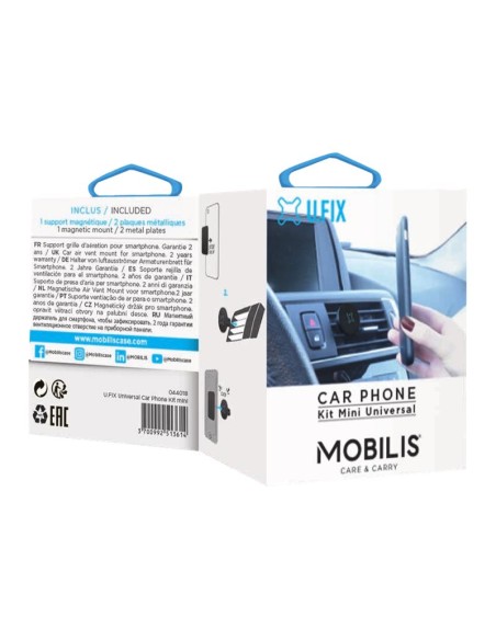 SOPORTE COCHE MOBILIS KIT U.FIX UNIVERSAL AIR VENT