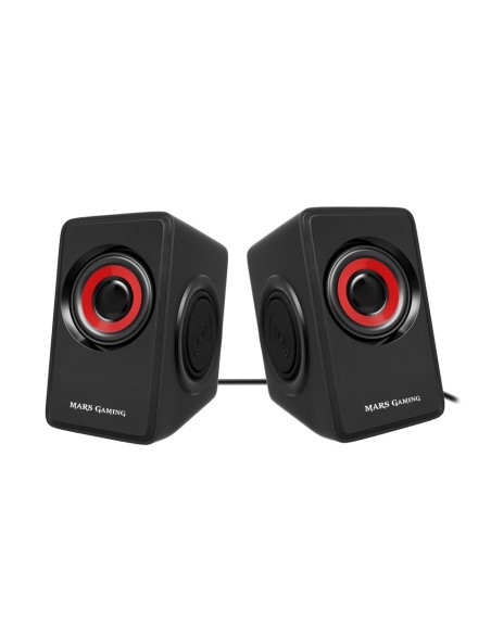 ALTAVOCES MARS GAMING MS1 2.0 10W BLACK/RED