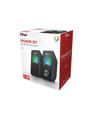 ALTAVOCES TRUST ARYS RGB 2.0 6W BLACK