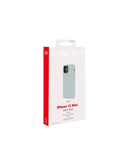 FUNDA MOVIL BACK COVER CELLY CROMO BLUE IPHONE 12 MINI