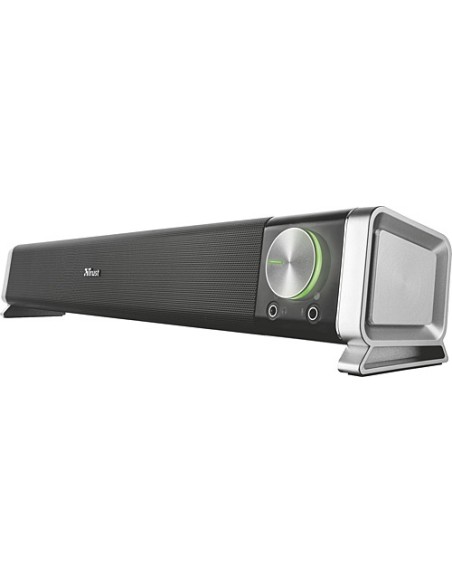 ALTAVOZ TRUST SOUNDBAR ASTO HORIZONTAL 12W RMS USB BLACK