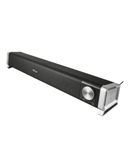 ALTAVOZ TRUST SOUNDBAR ASTO HORIZONTAL 12W RMS USB BLACK