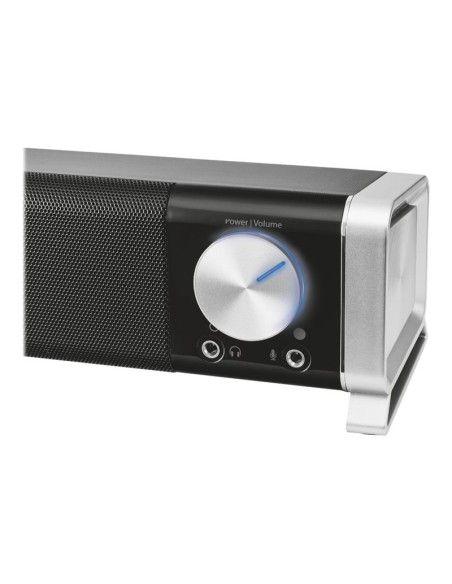 ALTAVOZ TRUST SOUNDBAR ASTO HORIZONTAL 12W RMS USB BLACK