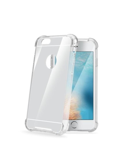 FUNDA MOVIL BACK COVER CELLY ARMOR MIRROW SILVER IPHONE 7