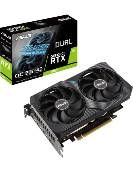 TARJETA GRAFICA PCIE NVIDIA GF RTX 3060 OC 12GB V2 DDR6 3XDP HDMI 