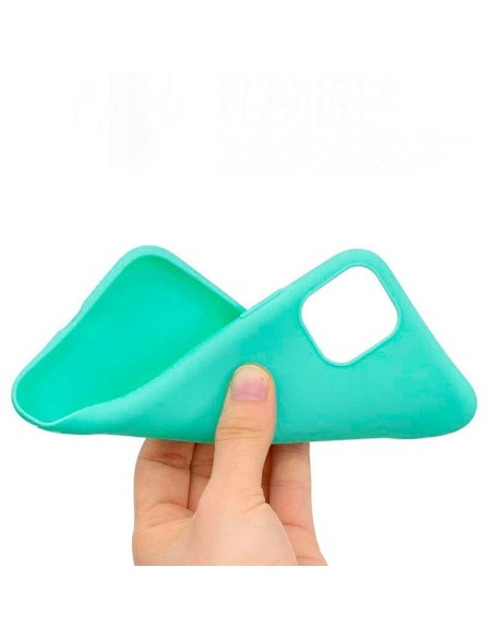 FUNDA MOVIL BACK COVER COOL SILICONA MINT IPHONE 11 PRO MAX