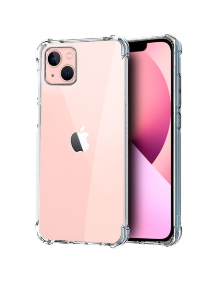 FUNDA MOVIL BACK COVER COOL ANTISHOCK TRANSPARENTE IPHONE 13