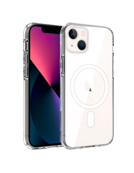 FUNDA MOVIL BACK COVER COOL MAGNETIC TRANSPARENTE IPHONE 13 MINI