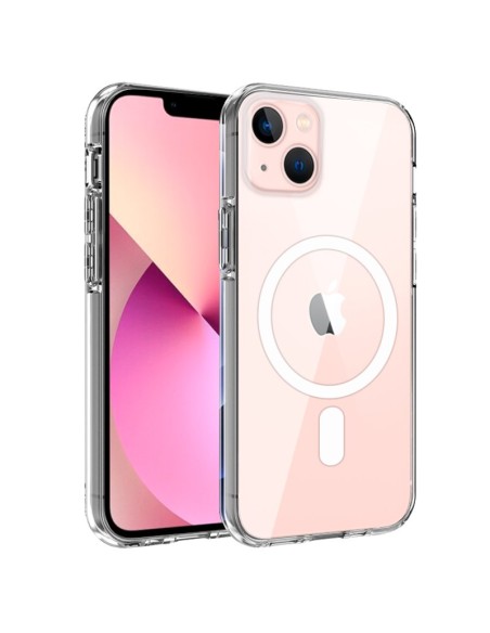 FUNDA MOVIL BACK COVER COOL MAGNETIC TRANSPARENTE IPHONE 13