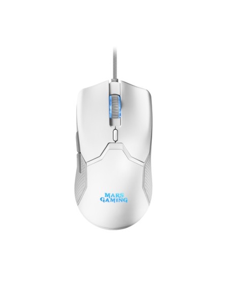 TECLADO + MOUSE + ALFOMBRILLA XXL MARS GAMING MACPX H-MECH ILUMINADO WHITE