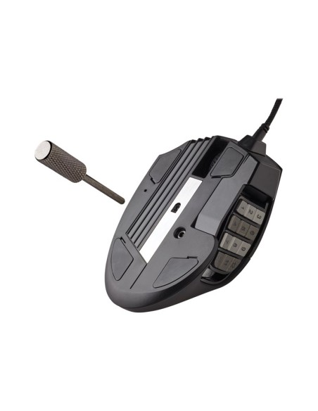 MOUSE CORSAIR GAMING SCIMITAR RGB ELITE 18000DPI 17 BOTONES USB BLACK