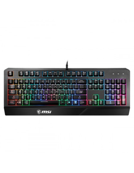 TECLADO MSI GAMING VIGOR GK20 ILUMINADO RGB BLACK
