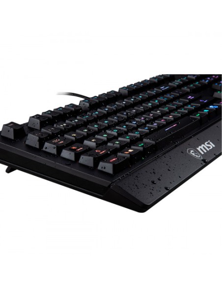 TECLADO MSI GAMING VIGOR GK20 ILUMINADO RGB BLACK