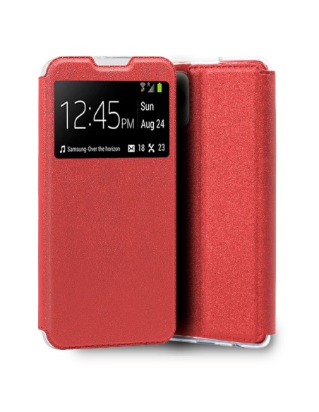 FUNDA MOVIL COOL FLIP COVER WINDOW RED IPHONE 13 PRO
