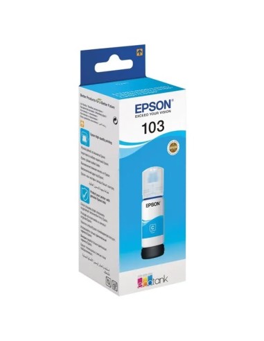 BOTE DE TINTA EPSON 103 CYAN 65ML...