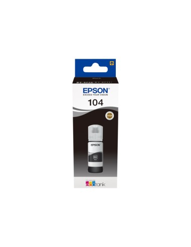 BOTE DE TINTA EPSON 104 BLACK 65ML...