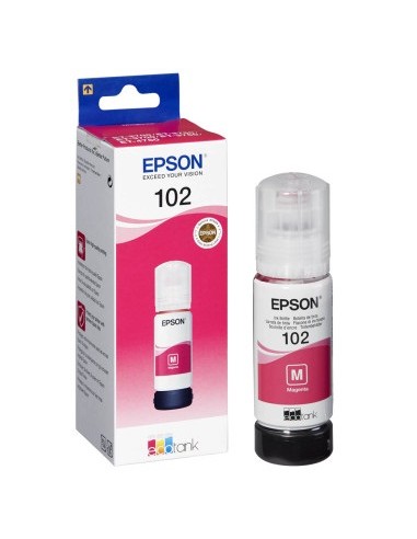 BOTE DE TINTA EPSON 102 MAGENTA 70ML...