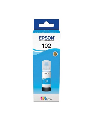 BOTE DE TINTA EPSON 102 CYAN 70ML...