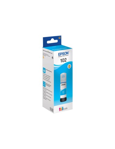 BOTE DE TINTA EPSON 102 CYAN 70ML...