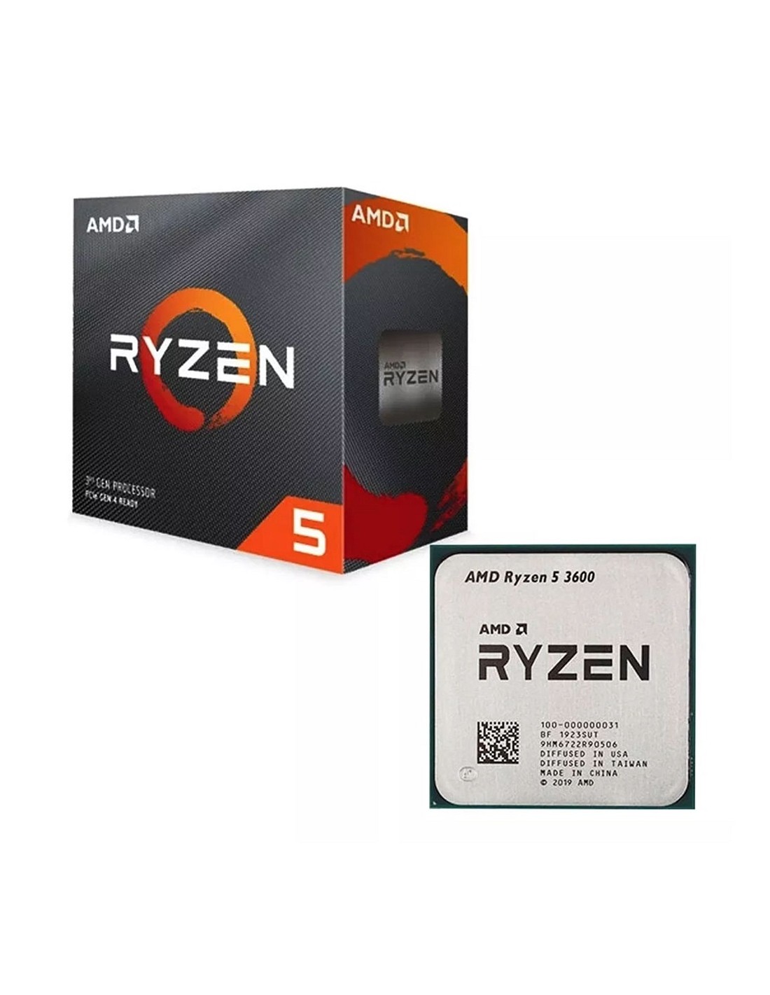 MICROPROCESADOR AMD RYZEN 5 3600 3.6GHZ SOCKET AM4 32MB