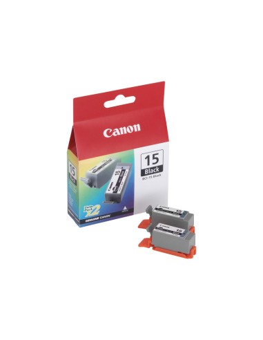 CARTUCHO CANON BCI-15 BLACK PACK 2U...