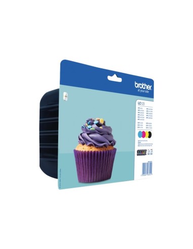 CARTUCHO BROTHER LC123 MULTIPACK MFC...