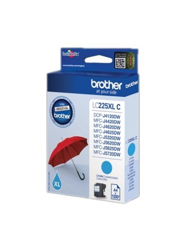 CARTUCHO BROTHER LC225XL CYAN MFC...