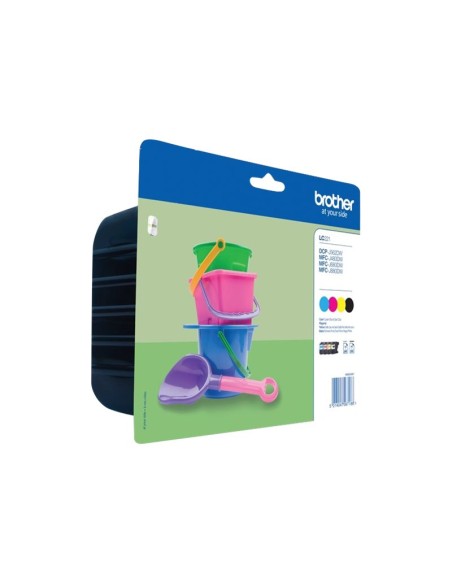 CARTUCHO BROTHER LC221 MULTIPACK DCP J562DW MFC J480DW J680DW J880DW