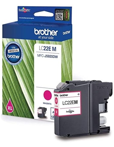 CARTUCHO BROTHER LC22E MAGENTA MFC...