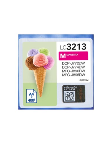CARTUCHO BROTHER LC3213 MAGENTA...
