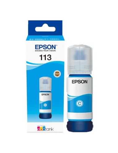 BOTE DE TINTA EPSON 113 CYAN 70ML...