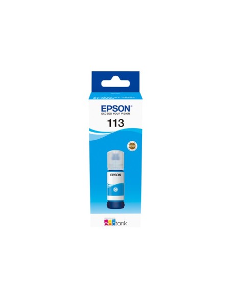 BOTE DE TINTA EPSON 113 CYAN 70ML ECOTANK